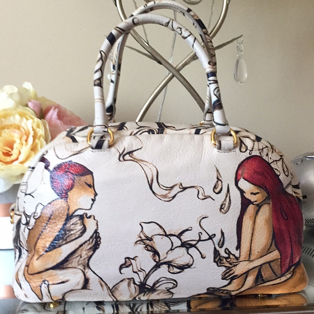 PRADA Fairy bag BL0520 Cervo Lux Print - Picture 3 of 16